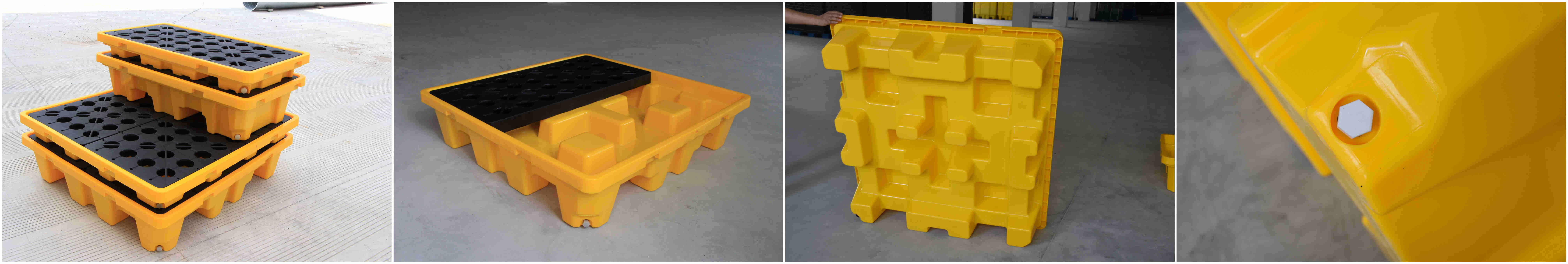 HDPE heavy duty oil spill pallet