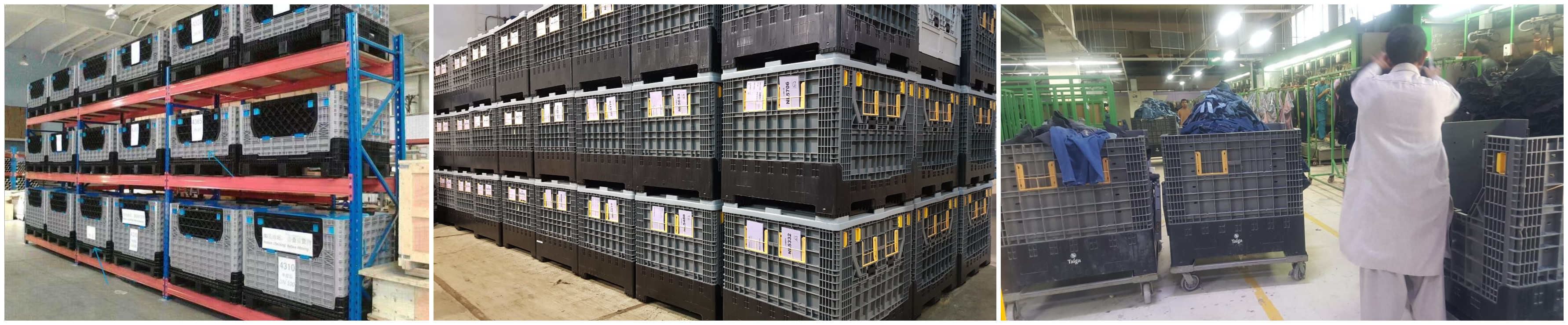 plastic large pallet container plastic large pallet container