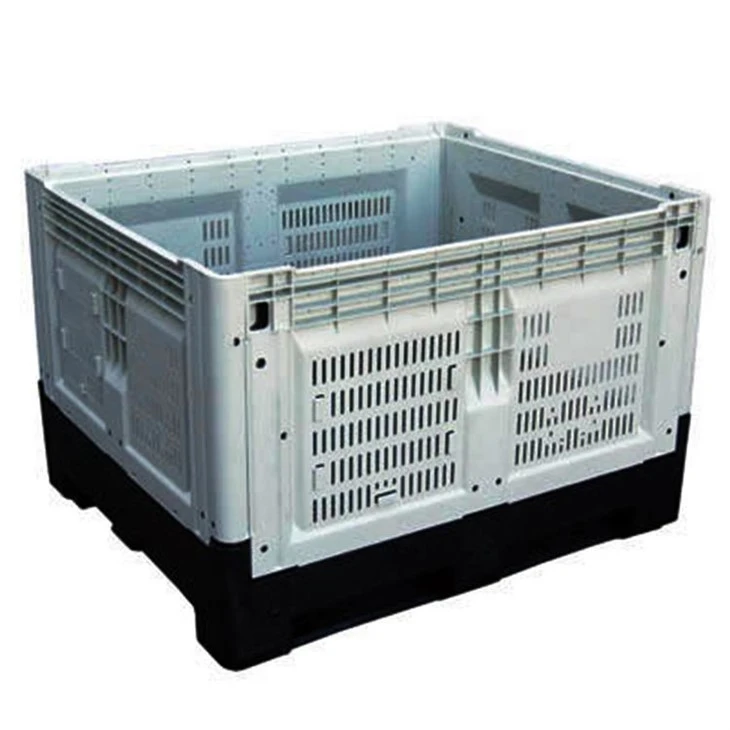 Collapsible Plastic Pallet Storage Box factory